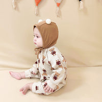 Load image into Gallery viewer, Baby Boys Striped Animals Cartoon Jumpsuits Wholesale 24110601
