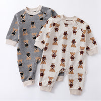 Load image into Gallery viewer, Baby Boys Striped Animals Cartoon Jumpsuits Wholesale 24110601
