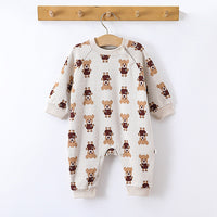 Load image into Gallery viewer, Baby Boys Striped Animals Cartoon Jumpsuits Wholesale 24110601
