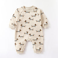 Load image into Gallery viewer, Baby Boys Animals Galaxy Jumpsuits Wholesale 24110602
