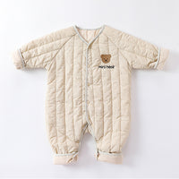 Load image into Gallery viewer, Baby Girls Boys Solid Color Cartoon Jumpsuits Wholesale 24110603

