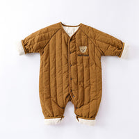 Load image into Gallery viewer, Baby Girls Boys Solid Color Cartoon Jumpsuits Wholesale 24110603
