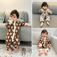 Load image into Gallery viewer, Baby Girls Boys Animals Cartoon Jumpsuits Wholesale 24110616
