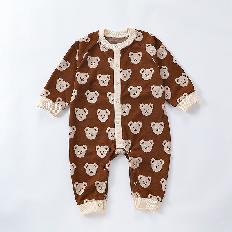 Baby Girls Boys Animals Cartoon Jumpsuits Wholesale 24110616