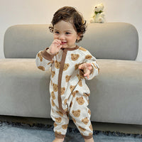 Load image into Gallery viewer, Baby Girls Boys Animals Cartoon Jumpsuits Wholesale 24110616
