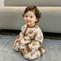 Load image into Gallery viewer, Baby Girls Boys Animals Cartoon Jumpsuits Wholesale 24110616
