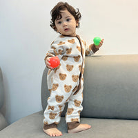 Load image into Gallery viewer, Baby Girls Boys Animals Cartoon Jumpsuits Wholesale 24110616
