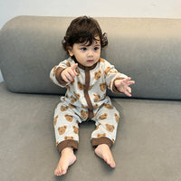 Load image into Gallery viewer, Baby Girls Boys Animals Cartoon Jumpsuits Wholesale 24110616
