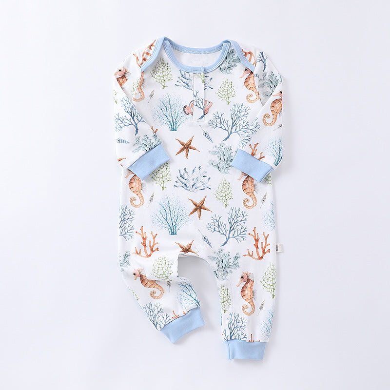 Baby Girls Boys Animals Cartoon Jumpsuits Wholesale 24110618