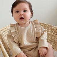 Load image into Gallery viewer, Baby Girls Solid Color Rompers Or Jumpsuits Wholesale 24110621
