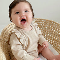 Load image into Gallery viewer, Baby Girls Solid Color Rompers Or Jumpsuits Wholesale 24110621
