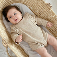 Load image into Gallery viewer, Baby Girls Solid Color Rompers Or Jumpsuits Wholesale 24110621
