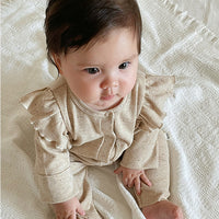 Load image into Gallery viewer, Baby Girls Solid Color Rompers Or Jumpsuits Wholesale 24110621
