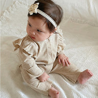 Load image into Gallery viewer, Baby Girls Solid Color Rompers Or Jumpsuits Wholesale 24110621
