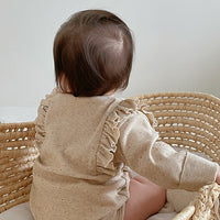 Load image into Gallery viewer, Baby Girls Solid Color Rompers Or Jumpsuits Wholesale 24110621

