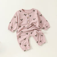 Load image into Gallery viewer, Baby Girls Boys Fruit Animals Cartoon Jumpsuits Wholesale 24110622
