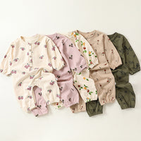 Load image into Gallery viewer, Baby Girls Boys Fruit Animals Cartoon Jumpsuits Wholesale 24110622
