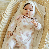 Load image into Gallery viewer, Baby Girls Love heart Polka dots Print Jumpsuits Wholesale 24110624
