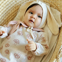 Load image into Gallery viewer, Baby Girls Love heart Polka dots Print Jumpsuits Wholesale 24110624
