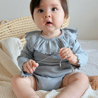 Load image into Gallery viewer, Baby Girls Solid Color Rompers Wholesale 24110627
