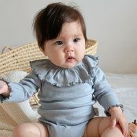 Load image into Gallery viewer, Baby Girls Solid Color Rompers Wholesale 24110627
