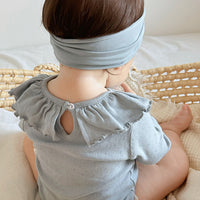 Load image into Gallery viewer, Baby Girls Solid Color Rompers Wholesale 24110627
