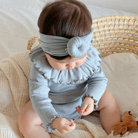 Load image into Gallery viewer, Baby Girls Solid Color Rompers Wholesale 24110627
