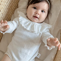Load image into Gallery viewer, Baby Girls Solid Color Rompers Wholesale 24110627
