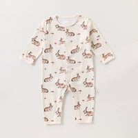 Load image into Gallery viewer, Baby Girls Boys Animals Cartoon Print Jumpsuits Wholesale 24110629
