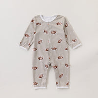 Load image into Gallery viewer, Baby Girls Boys Animals Cartoon Print Jumpsuits Wholesale 24110629
