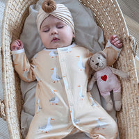 Load image into Gallery viewer, Baby Girls Boys Animals Cartoon Print Jumpsuits Wholesale 24110629
