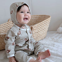 Load image into Gallery viewer, Baby Girls Boys Animals Cartoon Print Jumpsuits Wholesale 24110629
