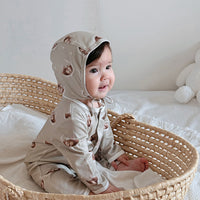 Load image into Gallery viewer, Baby Girls Boys Animals Cartoon Print Jumpsuits Wholesale 24110629
