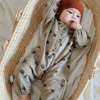 Load image into Gallery viewer, Baby Girls Boys Fruit Polka dots Print Jumpsuits Wholesale 24110631
