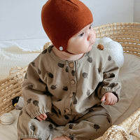 Load image into Gallery viewer, Baby Girls Boys Fruit Polka dots Print Jumpsuits Wholesale 24110631
