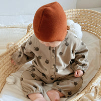 Load image into Gallery viewer, Baby Girls Boys Fruit Polka dots Print Jumpsuits Wholesale 24110631
