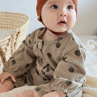 Load image into Gallery viewer, Baby Girls Boys Fruit Polka dots Print Jumpsuits Wholesale 24110631
