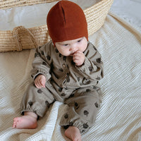 Load image into Gallery viewer, Baby Girls Boys Fruit Polka dots Print Jumpsuits Wholesale 24110631
