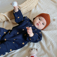 Load image into Gallery viewer, Baby Girls Boys Fruit Polka dots Print Jumpsuits Wholesale 24110631
