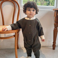 Load image into Gallery viewer, Baby Girls Boys Color-blocking Jumpsuits Wholesale 24110635
