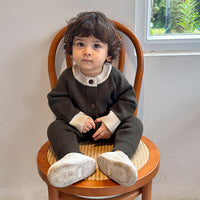 Load image into Gallery viewer, Baby Girls Boys Color-blocking Jumpsuits Wholesale 24110635
