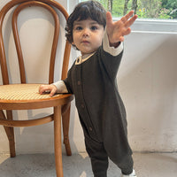 Load image into Gallery viewer, Baby Girls Boys Color-blocking Jumpsuits Wholesale 24110635
