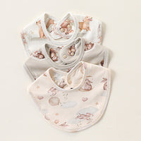 Load image into Gallery viewer, Baby Girls Boys Animals Cartoon Baby Bibs Wholesale 24110638
