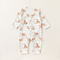 Load image into Gallery viewer, Baby Girls Boys Animals Print Jumpsuits Wholesale 24110640
