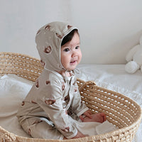 Load image into Gallery viewer, Baby Girls Boys Animals Print Jumpsuits Wholesale 24110640
