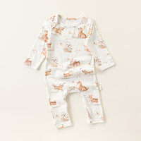 Load image into Gallery viewer, Baby Girls Boys Animals Cartoon Print Jumpsuits Wholesale 24110642
