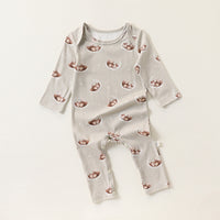 Load image into Gallery viewer, Baby Girls Boys Animals Cartoon Print Jumpsuits Wholesale 24110642

