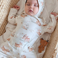 Load image into Gallery viewer, Baby Girls Boys Animals Cartoon Print Jumpsuits Wholesale 24110642
