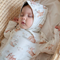 Load image into Gallery viewer, Baby Girls Boys Animals Cartoon Print Jumpsuits Wholesale 24110642
