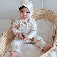 Load image into Gallery viewer, Baby Girls Boys Animals Cartoon Print Jumpsuits Wholesale 24110642
